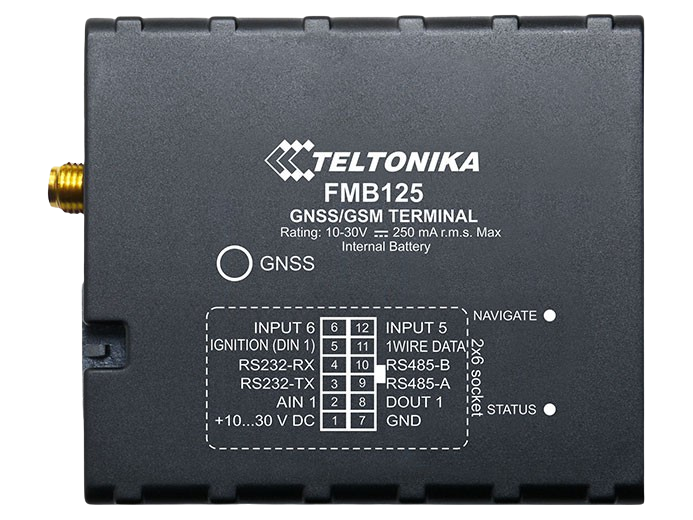 Teltonika FMB125 (RS232+RS485, 2 SIM-карты)